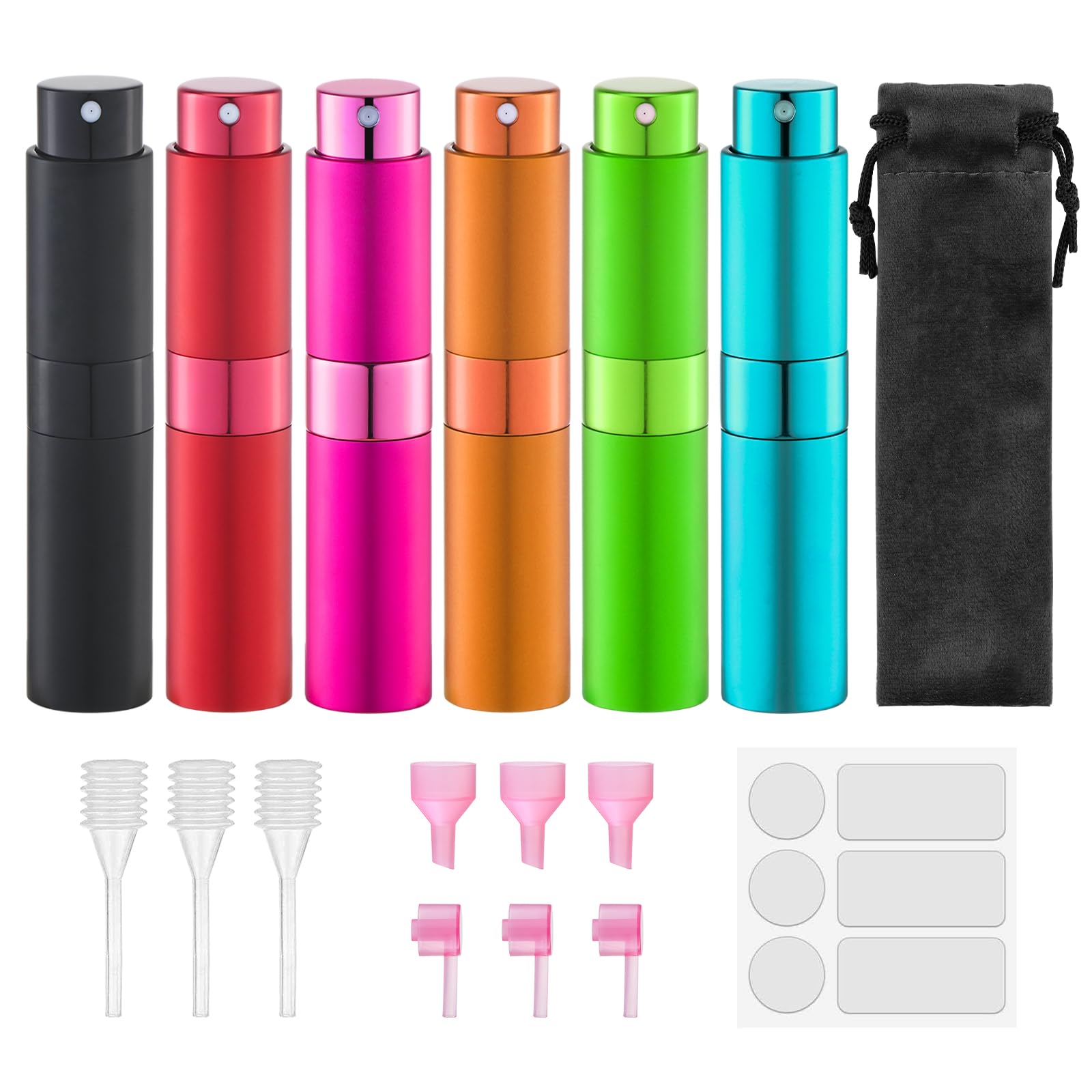 Amazon.com: Lulupack Travel Perfume Bottle Refillable, 8ml Cologne